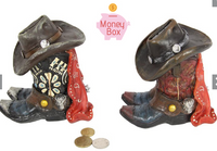 Cowboy Boots Money box