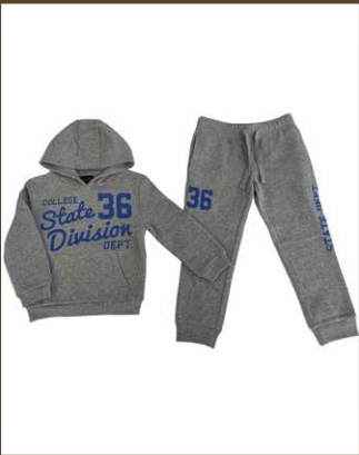 Code Zero Boy's Hoodie/Pant Set Kids