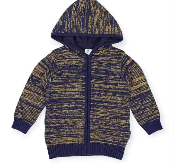 Korango - Fleck Knit Zip Jacket
