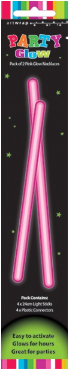 Artwrap - 2 Party Glow Necklaces