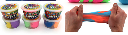 Two Tone Bouncing Putty