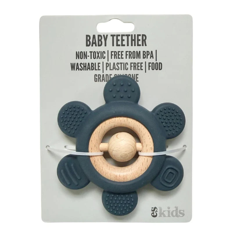 ES Kids - Teether Silicone Flower Rattle
