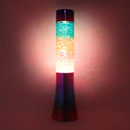 Pink Poppy - Magic Glow Rainbow Glitter Lamp 13"
