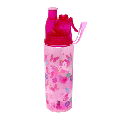 Pink Poppy - Unicorn Rainbow Misting Water Bottle
