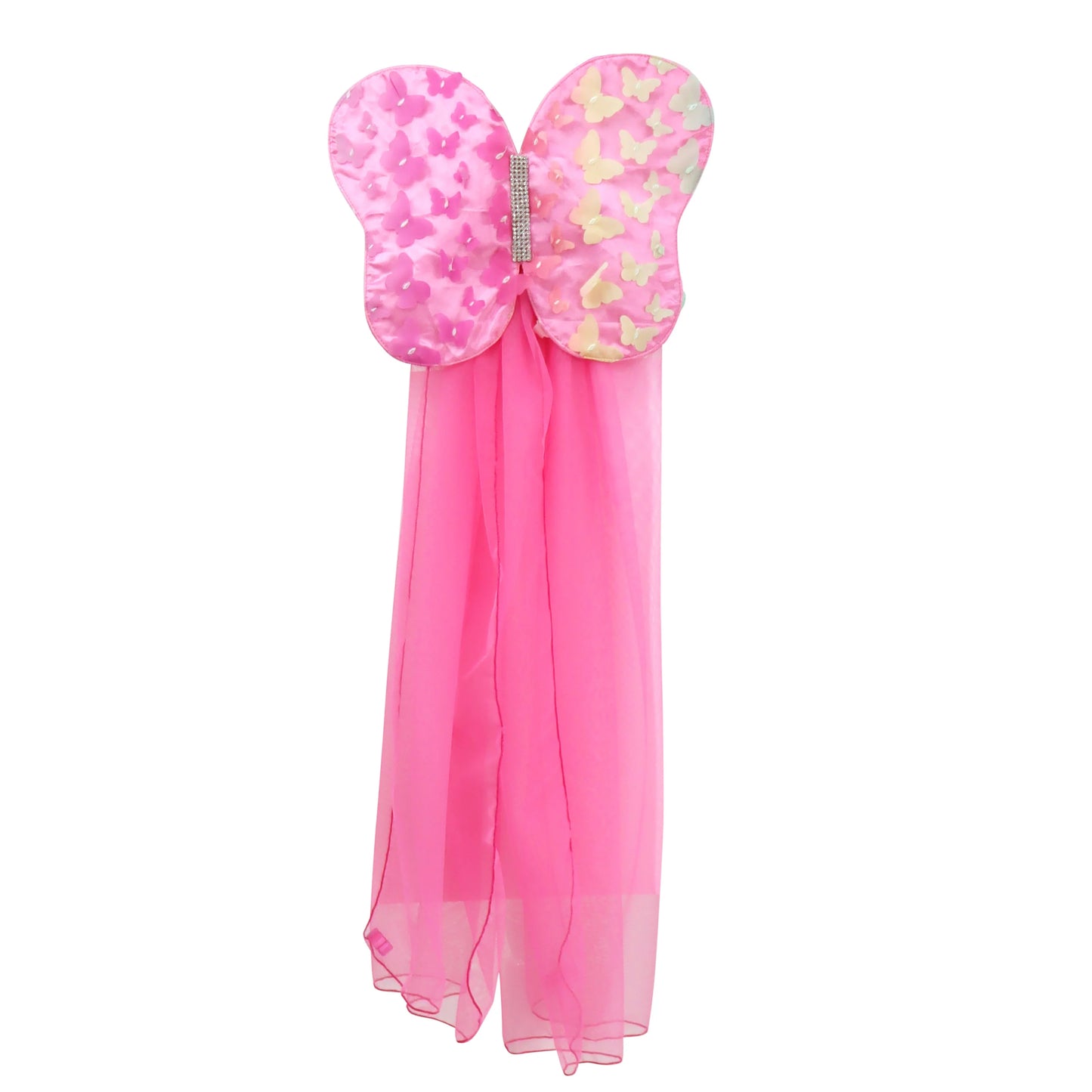 Pink Poppy - Rainbow Butterfly Soft Wings