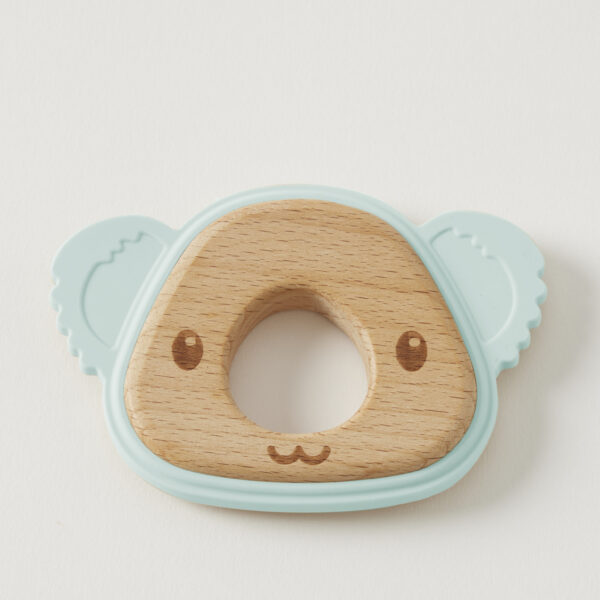 Jiggle & Giggle Riley Koala Silicone Teether - Blue/Peach
