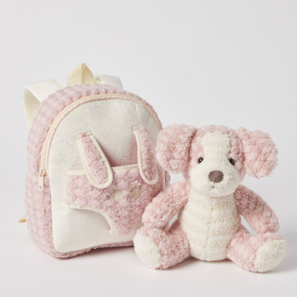 Jiggle & Giggle - Plush Puppy Buddy Backpack