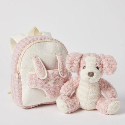 Jiggle & Giggle - Plush Puppy Buddy Backpack