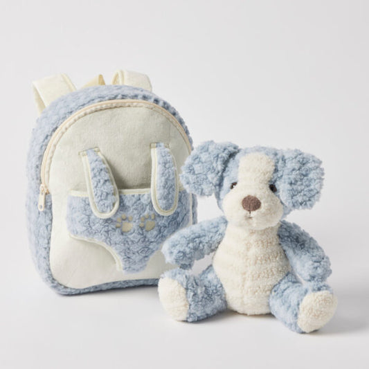 Jiggle & Giggle - Plush Puppy Buddy Backpack