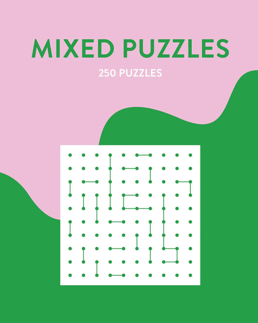 250 Mixed Puzzles -Pink & Green