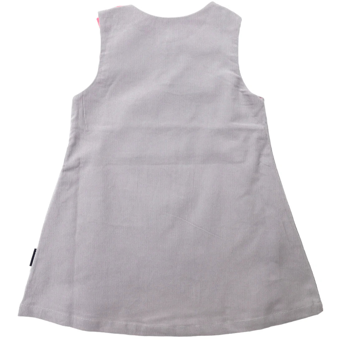Korango - Rainbow Cord Dress - Microchip Grey