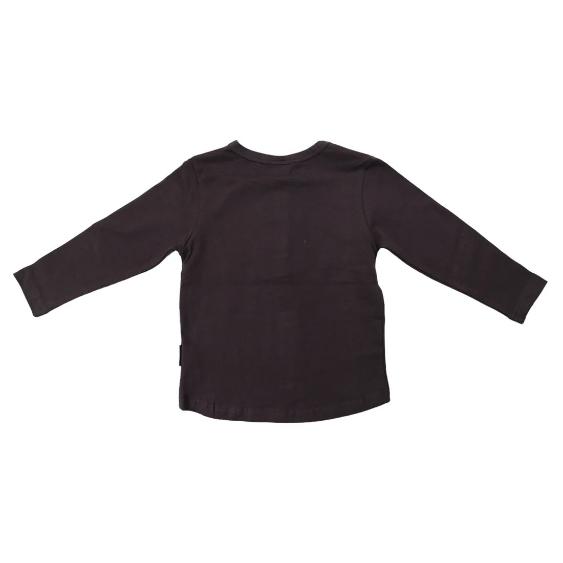 Korango - Classic Long Sleeve Henley Tee - Charcoal