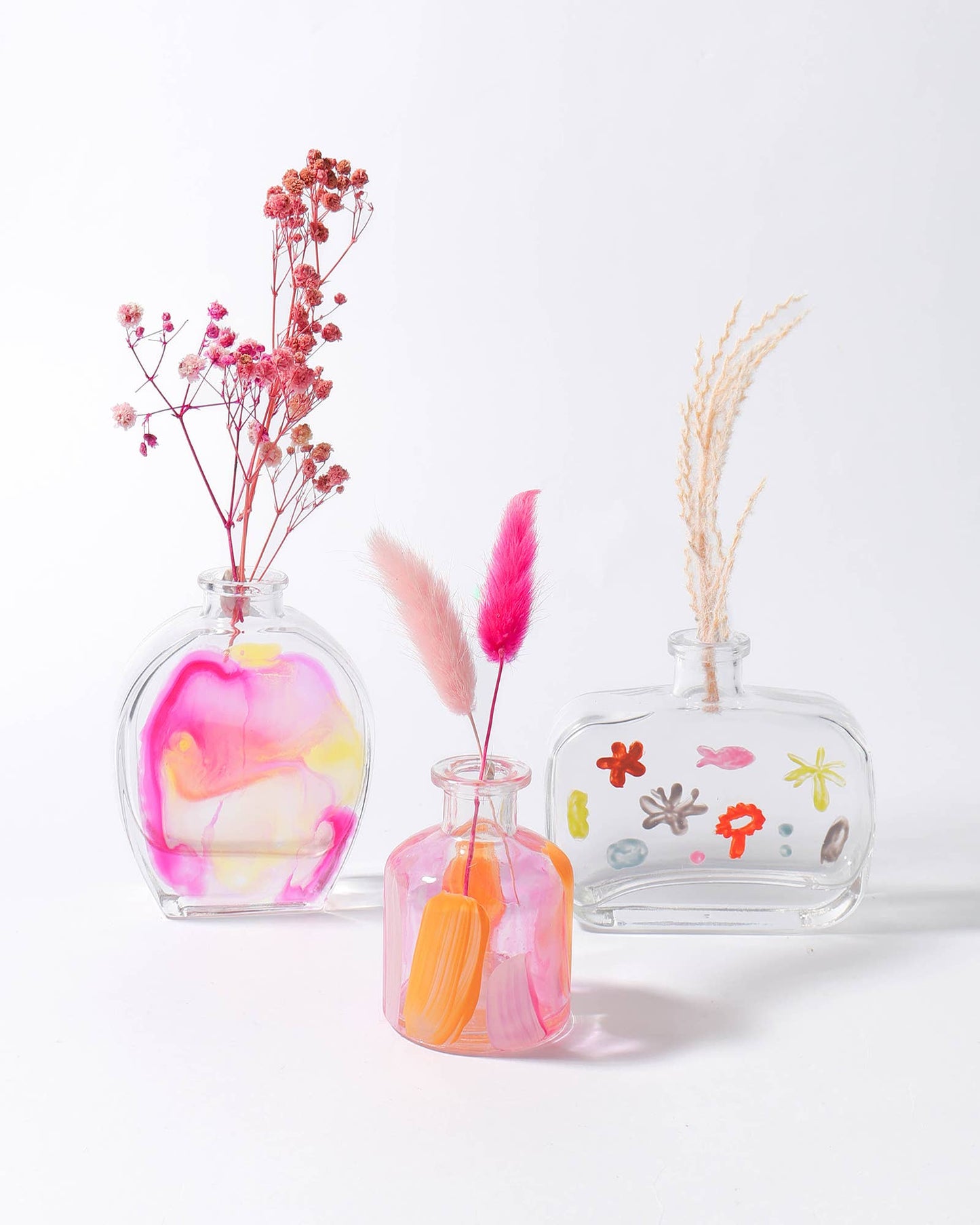 Paint Your Own Glass Vases
