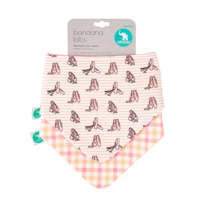All4Ella - Bandana Bib - 2pk - Assorted