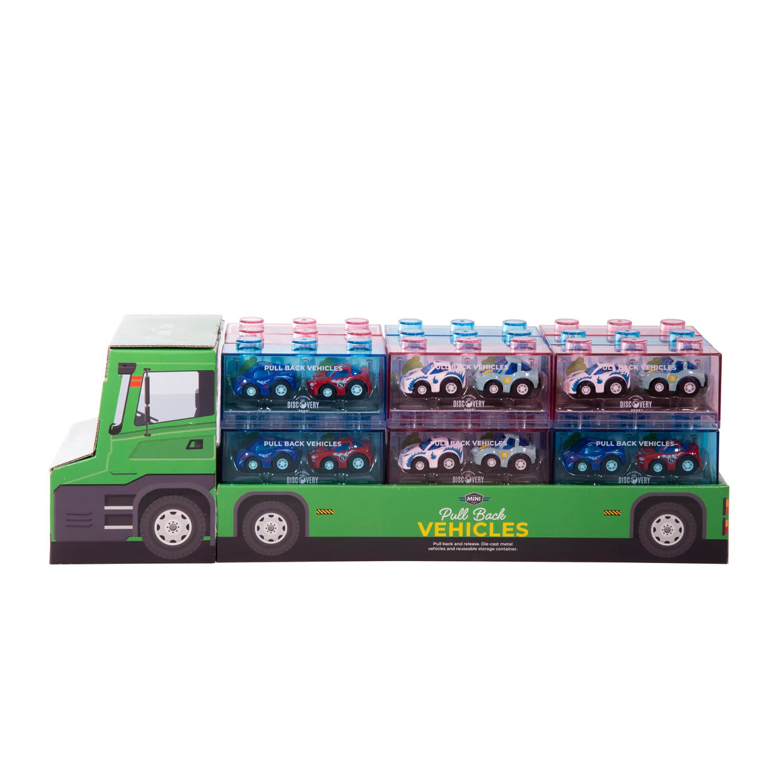 Discovery Zone Pull Back Vehicles - Mini Twin Pack