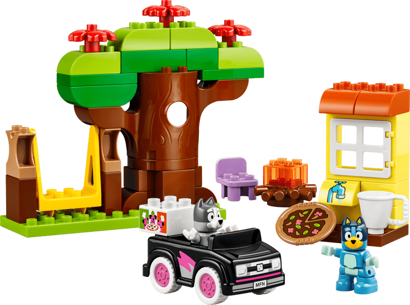 Lego Duplo - Pizza Girls with Muffin and Bluey