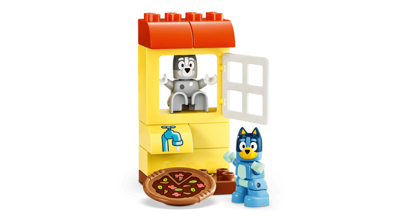 Lego Duplo - Pizza Girls with Muffin and Bluey