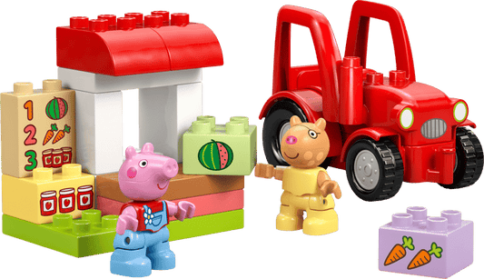 Lego Duplo - Peppa Pig - Tractor and Market