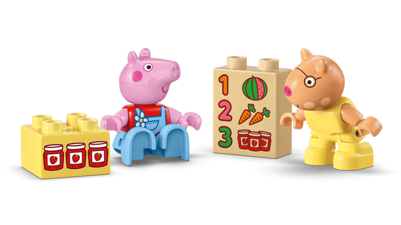 Lego Duplo - Peppa Pig - Tractor and Market