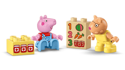 Lego Duplo - Peppa Pig - Tractor and Market