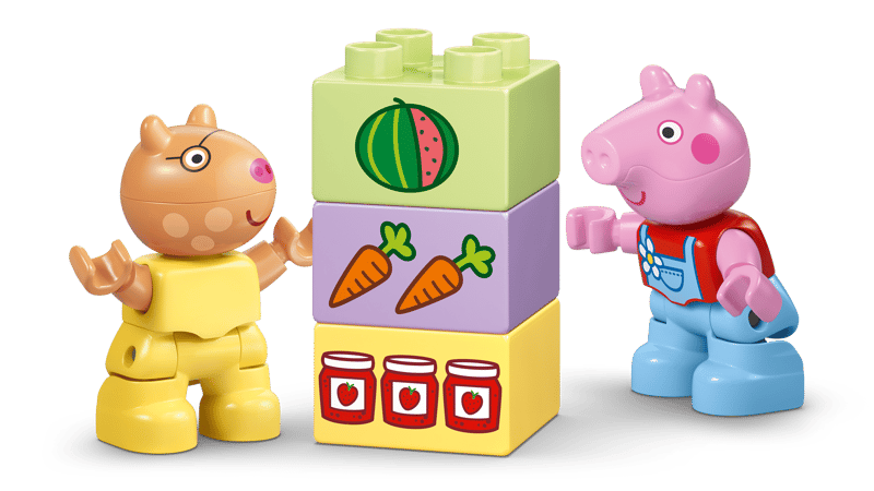 Lego Duplo - Peppa Pig - Tractor and Market