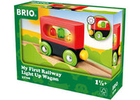 BRIO - My First Railway Light Up Wagon