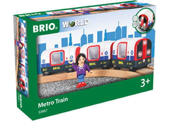 BRIO - Metro Train 4 Pieces