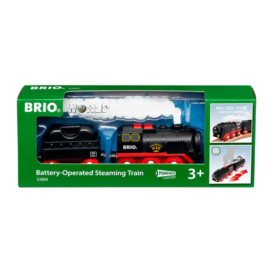 BRIO - Battery Operated Steaming Train 3 Piec