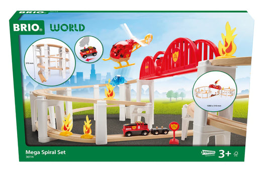 BRIO - Mega Spiral Set 73 Pieces