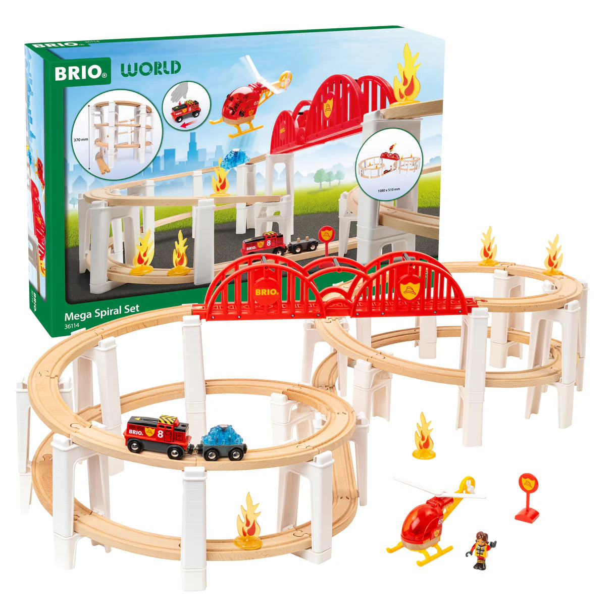BRIO - Mega Spiral Set 73 Pieces