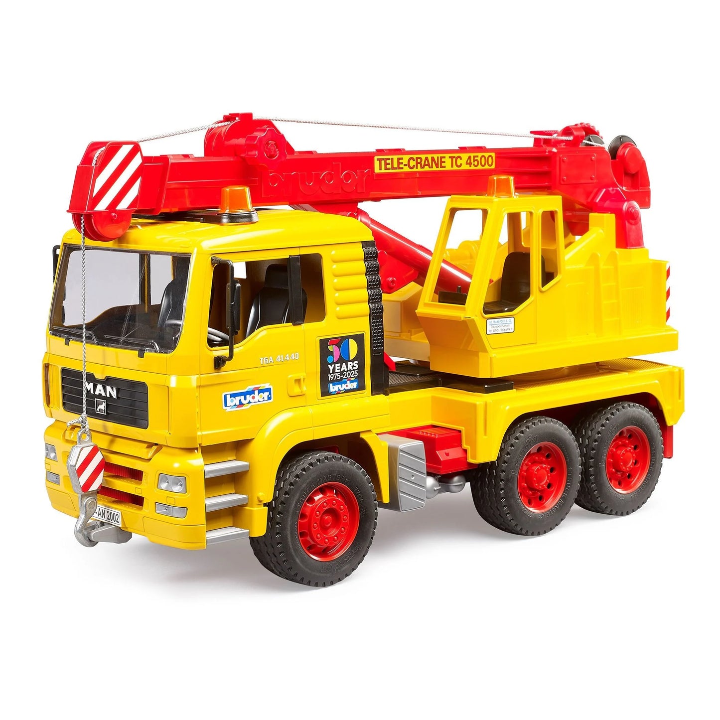 Bruder - 50th Anniversary Man TGA Crane Truck