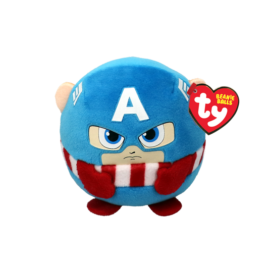 TY - Marvel CAPTAIN AMERICA Beanie Ball