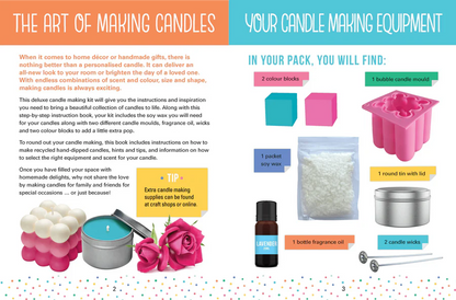 Made By Me - Deluxe Book & kit - Candle Making