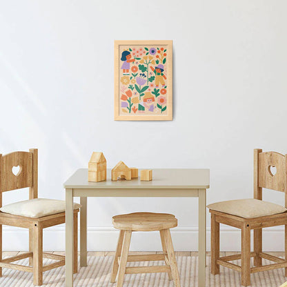 Kids Paint by Numbers - Flower Patch