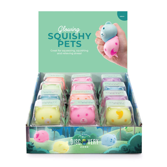 Discovery Zone - Glow In The Dark Squishy Pets
