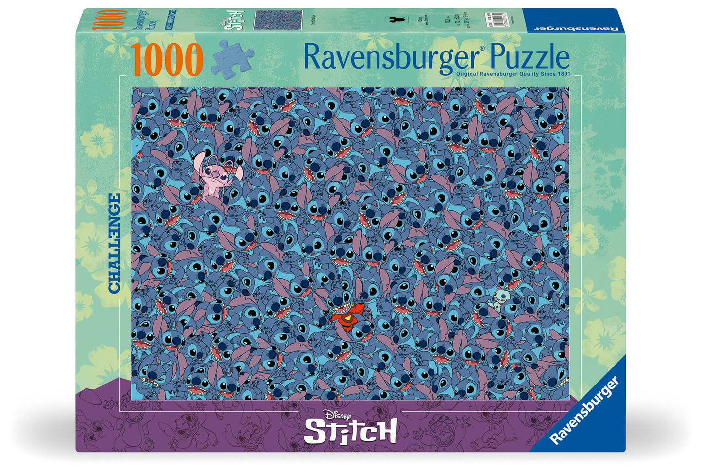 Ravensburger - Disney Stitch Challenge Puzzle 1000pcs