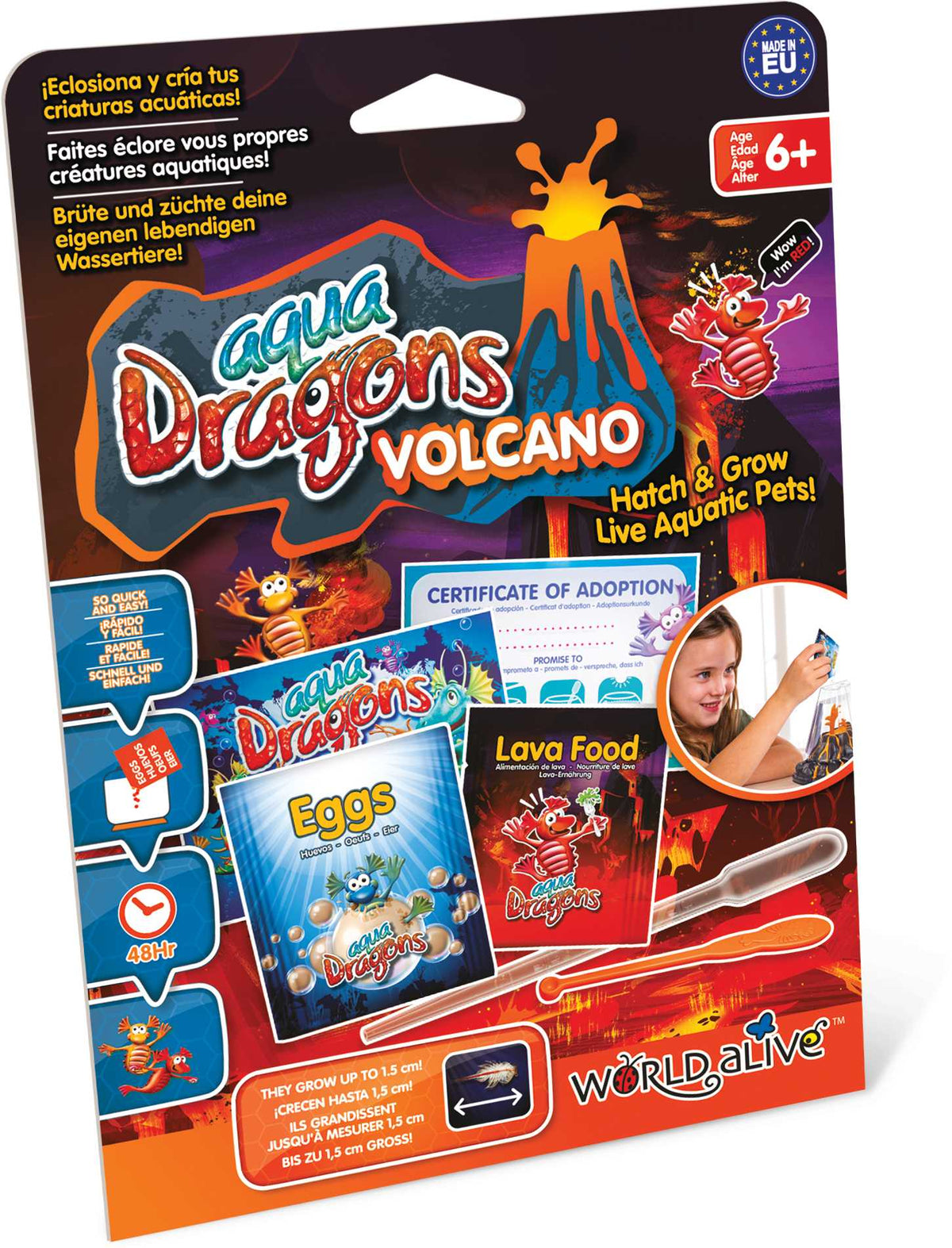 Aqua Dragons - I'm Red Food Refill