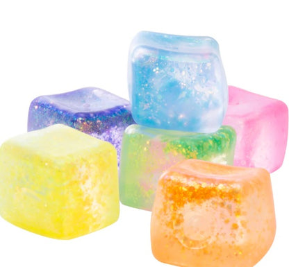 Discovery Zone Sparkly Squishy Cube