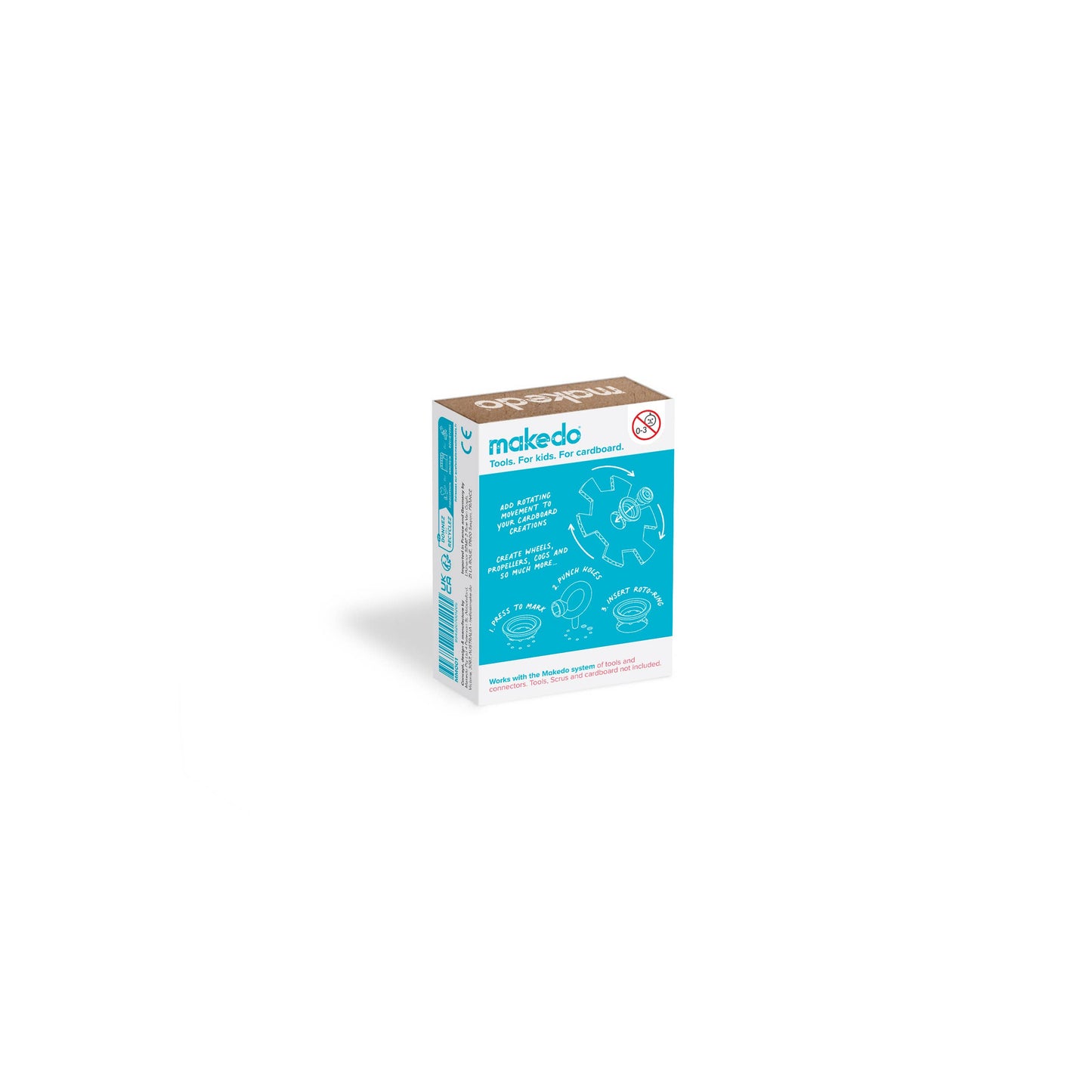 ROTO-RING | Makedo Cardboard Construction Rotation Tool