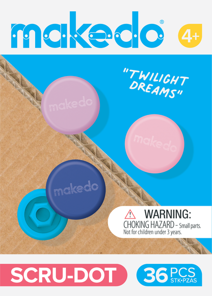 SCRU-DOT 'Twilight Dreams' | Makedo Scru & Scru+ Decoration