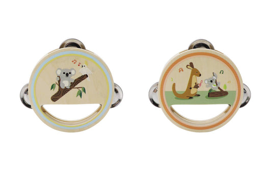 ToysLink - Wooden Aussie Animal Tamborine