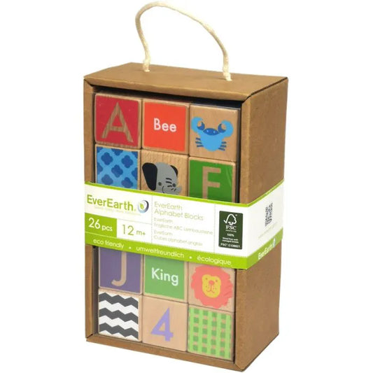 Ever Earth - Alphabet Blocks 26pc