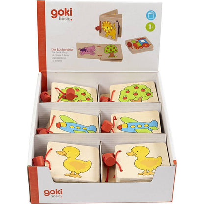 Goki - Wooden Picture Book