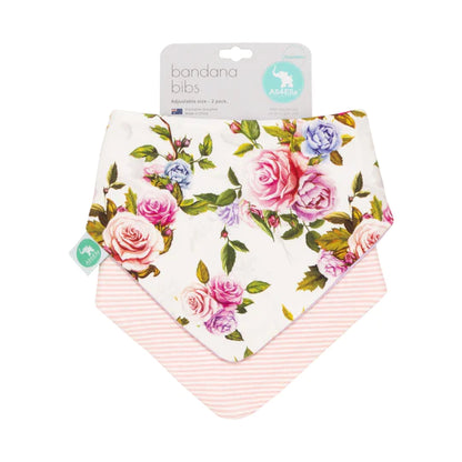 All4Ella - Bandana Bib - 2pk - Assorted