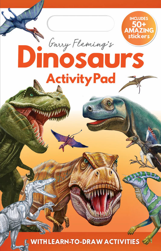 Garry Fleming's Activity Pad  - Dinosaurs