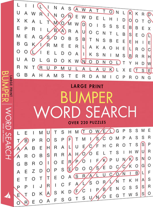 Large Print Bumper Puzzle Book - Word Search