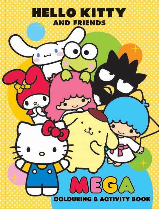 Hello Kitty and Friends - MEGA colouring & Activity