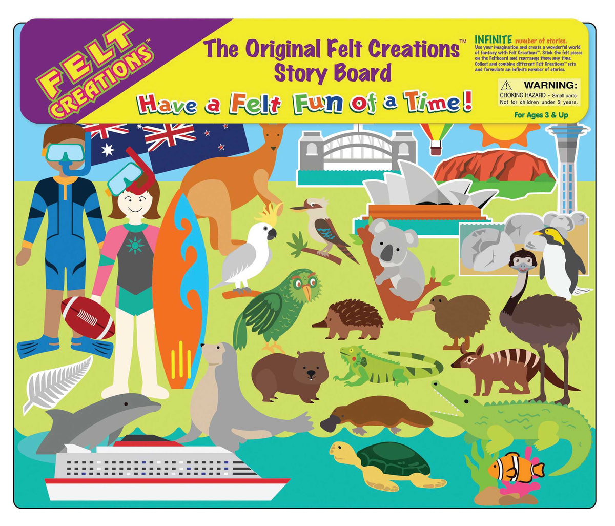 Felt Creations - Explore Australia & New Zealand
