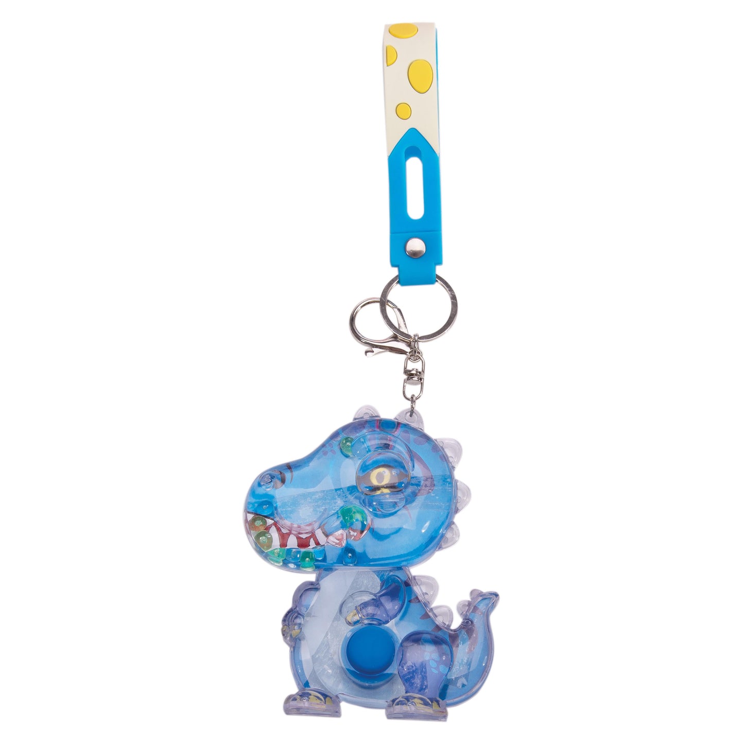 Water Filled Game Keychain T-Rex