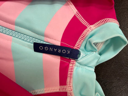 Korango - Zip Rash Suit - Pink Swirl